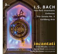 Johann Sebastian B J.S. Bach: Two-part Inventions/Sinfonias/Trio Sonata No (CD)