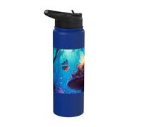 Incantato dalle fate del bosco incantato Stainless Steel Insulated Water Bottle