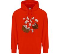 Incantesimo Libro Magia Mago Magico Bambini Felpa con Cappuccio