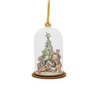 Incantevole collezione Disney - Altogether a Christmas - Ornamento da appendere Winnie the Pooh e Friends
