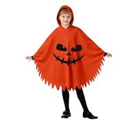 Incantevole costume per ragazzi per spettacoli e feste, elegante tuta cosplay per bambini, per avventure in maschera (arancione-a, 3-4 anni)