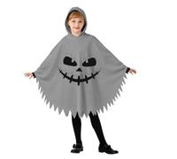 Incantevole costume per ragazzi per spettacoli sul palco e feste, elegante tuta cosplay per bambini, per avventure in maschera (Grey-a, 4-6 anni)