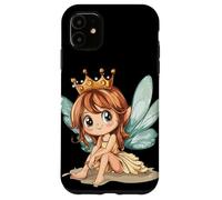 Incantevole fata con ali luminose e fantasia Custodia per iPhone 11