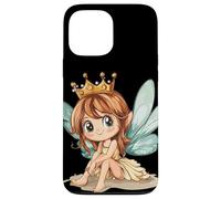 Incantevole fata con ali luminose e fantasia Custodia per iPhone 13 Pro Max