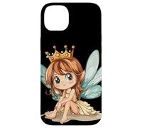 Incantevole fata con ali luminose e fantasia Custodia per iPhone 14 Plus