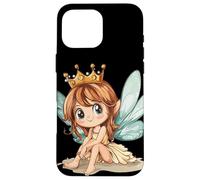 Incantevole fata con ali luminose e fantasia Custodia per iPhone 16 Pro Max