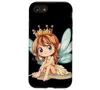 Incantevole fata con ali luminose e fantasia Custodia per iPhone SE (2020) / 7 / 8