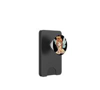 Incantevole fata con ali luminose e fantasia PopSockets PopWallet per MagSafe