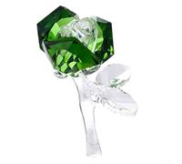 Incantevole simulazione di rosa di cristallo, un must have per ambienti eleganti della casa (verde)