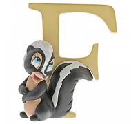 Incantevole statuetta della collezione Disney, lettera F, multicolore, taglia unica