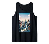 Incantevole Villaggio Invernale Canotta