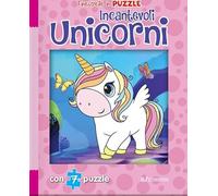 Incantevoli unicorni. Finestrelle in puzzle. Ediz. a colori