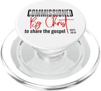 Incaricato da Cristo di condividere il Vangelo Mt 28:19 PopSockets PopGrip per MagSafe