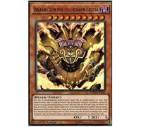 Incarnazione della leggendaria Exodia LDK2-DEY01 - Ultra Rare - Carta singola da collezione + protezione della spedizione Heartforcards®