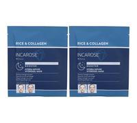 Incarose Longevity Night Booster Maschera Hydrogel Nutriente Riso Coll