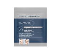 INCAROSE Longevity Night Booster Maschera Idrogel Rigenerante ai Peptidi 34 g - Hydrogel Mask Viso con Peptidi e Acido Ialuronico - Pelle Più Liscia, Uniforme e Luminosa