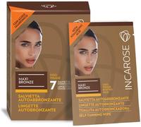 Incarose Maxi Bronze Astuccio 7 Salviette Monouso Autoabbronzanti Viso