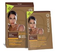 INCAROSE maxi bronze salviette autoabbronzanti viso e decollete 6 salviettine
