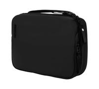 Incase A.R.C - Organizer per accessori elettronici, custodia da viaggio + contenitore per cavi, gestione efficiente dei cavi, organizer compatto e resistente, nero (25,4 x 5,1 x 7,6 cm), nero, Da