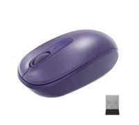 Incase Mouse portatile wireless 1850 - Progettato da Microsoft - Compatto, comodo, per destra/sinistra, durata della batteria 6 mesi, ricetrasmettitore nano, funziona con Mac/Windows 8/10/11 (viola)