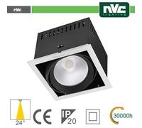Incasso Multi lampada - 24w(1x24w) 4000k 2100lm24° CRI90 - NVM31-1X24W4K24
