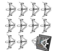 Incasso Nascosto Incasso Kit Riparazione - 10 Pezzi Scatole Da Incasso Clip Di Riparazione,Kit di Riparazione di Tipo 86/118 Alimentazione Per Progetti Costruzione Elettricista Meccanico Manutenzione
