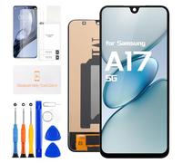 INCELL - Schermo di ricambio per Samsung Galaxy A17 5G / A17 4G LCD Display SM-A175F SM-A176B SM-A176B/DS 6.7" Digitizer Touchscreen Assembly con kit di strumenti
