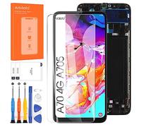 Incell - Schermo di ricambio per Samsung Galaxy A70 per Samsung A705 LCD Screen SM-A705F, SM-A705W, SM-A705X, touch display, parti di riparazione con cornice (nero senza funzione di stampa figura)