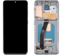 Incell - Schermo di ricambio per Samsung S20 5g per Samsung Galaxy S20 5g LCD Digitizer Kit di riparazione per Samsung SM-G981 Touch Screen Display di ricambio con telaio (grigio scuro, senza impronte