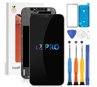 Incell - Schermo LCD di ricambio per iPhone 12 A2403, A2172, A2402, A2404 per iPhone 12 Pro, schermo LCD di ricambio A2407, A2341, A2406, A2408, kit di riparazione per digitalizzatore touch (6,1