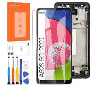 Incell Schermo per Samsung Galaxy A52S 5G 2021 Sostituzione dello schermo per Samsung A528 LCD Screen SM-A528B, SM-A528N Touch Display Digitizer Assembly Parti di riparazione con cornice (nero senza