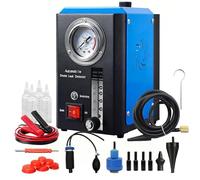 INCENDIOS Macchina di Fumo EVAP per Auto, DC 12V Rilevatore di Perdite EVAP per Veicoli con Pompa dell’Aria Integrata e Manometro, Flussometro 15 L/min, Ricerca Perdite nei Sistemi Carburante e Vuoto