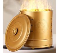 Inceneritore for Rituali di Buon Auspicio, Barili for Bruciare All'Aperto, Gabbia for Bruciare for Giardino, Veranda, Balcone, Patio, Cortile, Spiaggia, Qingming