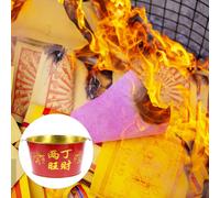 Inceneritore per banconote con secchio in acciaio inossidabile da 1 pezzo