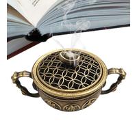 Incense Burner - Cone Incense Holder, Portable Home Decor Aromatherapy Accessory, MultiFunctional MultiPurpose Zen Ornament | For Living Room Bedroom Yoga Studio Spa House Girls Women Relaxation