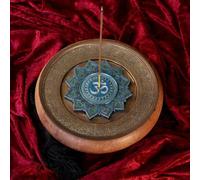 Incense Burner Om Sacred Suono Set 4 Brucia Incenso Nemesis Now