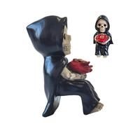 Incense Burner - Resin Aesthetic Gothic Home Decor, Incense Stick Tray for Altar | Decorative Burner for Living Room Office Bedroom | Table Studio Cafe Yoga Meditation Reading Accessory