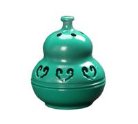 Incense Burners, Gourd Shape Holder, Decorative Aromatherapy Base, Air Purification Function, Stick Burner Stand for Home, Yoga Room, Bathroom, Garden, Meditation Space Use, Multicolor