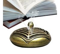 Incense Holder Burner - Incense Holder for Burning - Incense Cone Holder Burner Alloy Statue Decoration - Meditation and Relaxation - The Zen-Inspired Calming Centerpiece for Entertainment Room, Yoga
