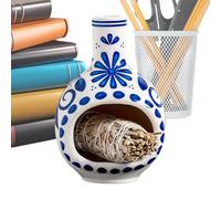 Incense Holder - Elegant Tabletop Ceramic Sculpture | Stylish Incense Stick Burner With For Relaxation And Bedroom, Yoga Space, Meditation, Or Reading Room