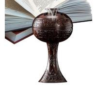 Incense Pot, Zinc Alloy Container, Traditional Decorative Craft, Classic Home Ornament, Reliable Ceremony Temple Accessory, Family Friends Utility, Everyday Hotel Restaurant Outdoor