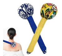 Incenseat Strumento di massaggio per terapia del legno, strumento per massaggio anticellulite, massaggiatore manuale per il corpo, strumento per gua sha, martello portatile per tutto il corpo, per la