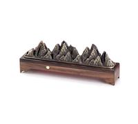 Incensiere a Cascata Bruciatore Di Incenso For Interni, Ufficio, Scrivania, Ornamenti Brucia Incenso In Ceramica