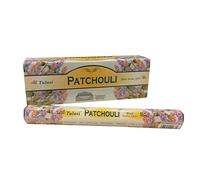 Incenso Aromatico Indiano di Patchouli Rilassante - Incenso Naturale per Aromaterapia - Bastoncini di Incenso - Scatola da 6 Confezioni da 20 Pezzi