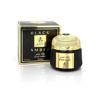 Incenso Ayat Profumes 70 gm - Crea un'atmosfera unica - Bakhoor per la casa e il luogo di lavoro - Bakhour autentico fatto a Dubai (Black Amber)