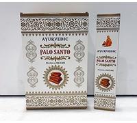 Incenso Ayurvedic Masala palo Santo Fragrance Aroma Agarbatti - Confezione di 12 scatole (15 Bastoncini in Ogni Confezione)