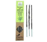 Incenso di fumigazione ispirato alla terra - Sahumerio - Incenso tradizionale indiano biologico - Namaste India (Lemongrass & Palo Santo)