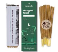 incenso eucalyptus incensi profumati - (80 bastoncino) incenso senza carbone L'aroma frizzante e rinfrescante dell'incenso della foresta pluviale ti trasporta nella foresta di eucalipti
