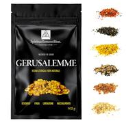Incenso Gerusalemme resina Naturale in Grano Puro 100% - 100gr - Forza - Blocco emotivo - Desiderio - Purificazione - Protezione per Fumigazione in Un Brucia Profumo o incensiere