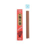 Incenso giapponese Morning Star alla mirra, 50 bastoncini e supporto